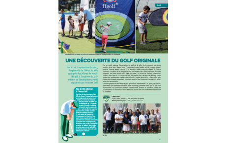 Puteaux Infos : Une découverte du golf originale