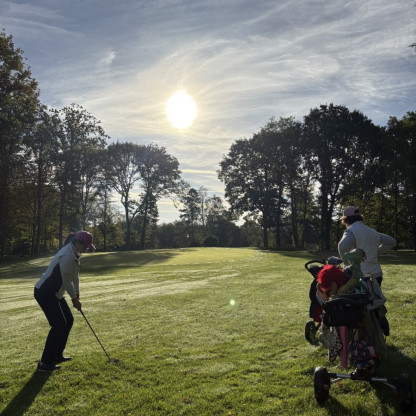 Coupe féminine . Étape 3 . Golf du Prieuré